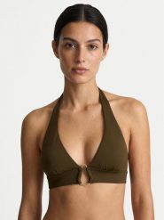 Guess Góra od bikini E6GJ14 KF590 Zielony. Zielone bikini Guess, z aplikacjami, z syntetyku. Za 329.99 zł.