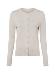 Marie Lund Kardigan damski Kobiety wiskoza beżowy|szary jednolity, L. Brązowe kardigany damskie Marie Lund, l, bez wzorów, z wiskozy, eleganckie, bez kołnierzyka. Za 229.95 zł.