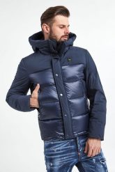 Kurtka męska puchowa BLAUER. Kurtki męskie Blauer, m, bez wzorów, z puchu, bez kaptura. W wyprzedaży za 1,410.57 zł.