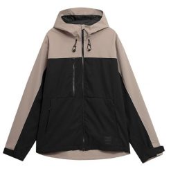 Kurtka Męska SS23TTJAM080. Białe kurtki męskie 4F, m, bez wzorów, sportowe, bez kaptura. Za 406.99 zł.