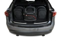 Torby Do Bagażnika Infiniti Qx70 2013-2018 4Szt Kjust. Czarne torby podróżne damskie KJUST, bez wzorów, z kauczuku. Za 1,234.00 zł.