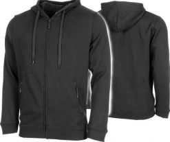 MFH Bluza Trainingsjacke Jogger Czarna S. Czarne bluzy męskie MFH, m, bez wzorów, bez ramiączek, bez kaptura. Za 159.00 zł.