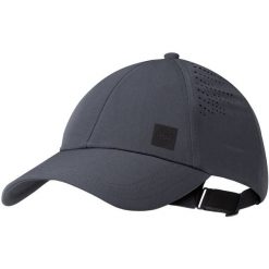 Czapka z daszkiem Summit Cap Ash UPF50. Szare czapki damskie Buff, bez wzorów, z materiału, sportowe. Za 130.99 zł.