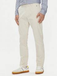 Tommy Jeans Chinosy Austin DM0DM19486 Beżowy Slim Fit. Brązowe eleganckie spodnie męskie Tommy Jeans, bez wzorów, z bawełny. Za 389.99 zł.