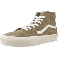 Buty VANS SK8-HI TAPERED PSDE Zielony. Zielone buty zimowe męskie Vans, bez wzorów, ze skóry, bez obcasa, bez zapięcia. Za 489.84 zł.