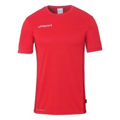 Koszulka Uhlsport Progressive 28 Poly. Białe bluzki damskie Uhlsport, bez wzorów, sportowe, bez kołnierzyka, bez ramiączek. Za 139.00 zł.
