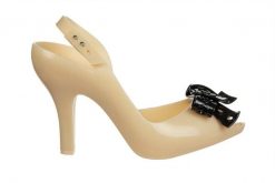 Sandały Melissa Lady Dragon Hot Ad Beige Black 010469, Beżowy, Guma - 39. Brązowe sandały damskie Melissa, bez wzorów, z gumy, bez obcasa, na obcasie, bez zapięcia. W wyprzedaży za 449.10 zł.