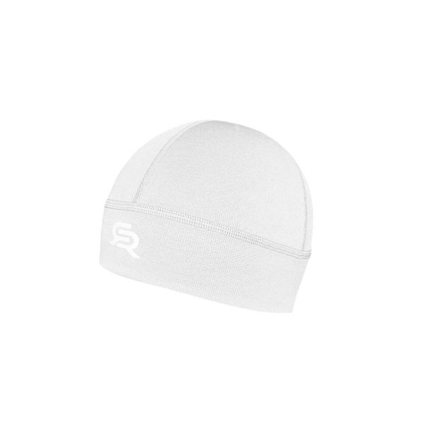 Czapka termoaktywna dla dorosłych Rough Radical Spook szybkoschnąca. Białe czapki damskie ROUGH RADICAL, bez wzorów. Za 19.50 zł.