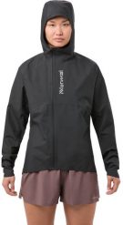 Kurtka przeciwdeszczowa damska NNormal Trail Rain Jacket - black. Czarne kurtki sportowe damskie Mac in Sac, bez wzorów, bez ramiączek, bez kaptura. Za 1,085.43 zł.