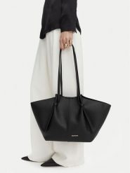 GINO ROSSI Torebka C-LDA92256 Czarny. Czarne shopperki damskie Gino Rossi, bez wzorów, ze skóry, bez dodatków. Za 229.99 zł.