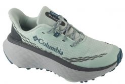 Buty trekkingowe damskie, Konos Trillium Atr. Niebieskie obuwie trekkingowe damskie Columbia, z materiału, przed kostkę, bez zapięcia. Za 498.60 zł.