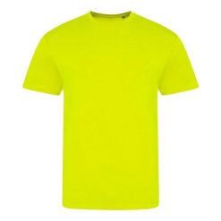 Koszulka Unisex Dla Dorosłych Electric Triblend. Zielone bluzki damskie AWDIS, xl, bez wzorów, sportowe, bez kołnierzyka, bez ramiączek. Za 72.99 zł.
