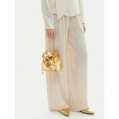 Torebka GINO ROSSI. Żółte torebki do ręki damskie Gino Rossi, bez wzorów, bez dodatków. Za 299.99 zł.