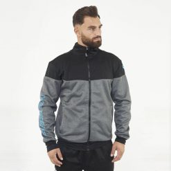 Oversize kurtka sportowa z zamkiem UCLA. Niebieskie kurtki sportowe męskie Legea, s, bez wzorów, z materiału, z kapturem, do biegania. Za 96.00 zł.