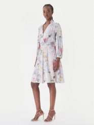 Rinascimento Sukienka letnia CFC0127846003 Kolorowy Regular Fit. Sukienki damskie Rinascimento, na lato, xl, bez wzorów, z wiskozy, bez kołnierzyka, bez ramiączek. Za 799.99 zł.