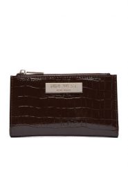 Nine West Portfel CEO-NW-W1-004-AW26 Brązowy ciemny. Brązowe portfele damskie Nine West, ze skóry. Za 79.99 zł.