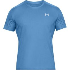 Under Armour Speed Stride Shortsleeve Tee 1326564-452. Niebieskie t-shirty męskie Under Armour, m, bez wzorów, z materiału, bez kołnierzyka, bez ramiączek. W wyprzedaży za 89.99 zł.