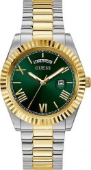 Zegarek Guess Zegarek męski Guess GW0265G8 srebrny. Szare zegarki męskie Guess, z aplikacjami, srebrne. Za 899.00 zł.