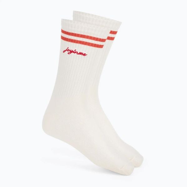 Skarpety damskie JOYINME Statement. Czerwone skarpetki damskie Joy in me, bez wzorów, z bawełny. Za 55.99 zł.