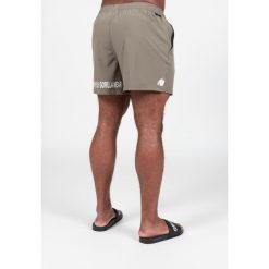 Szorty kąpielowe Gorilla Wear Otis. Zielone kąpielówki męskie GORILLA WEAR, m, bez wzorów. Za 192.00 zł.