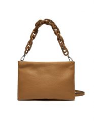 Gianni Chiarini Torebka Brenda BS 8265/COMM GRN Brązowy. Brązowe listonoszki damskie Gianni Chiarini, bez wzorów, ze skóry, bez dodatków. Za 469.99 zł.