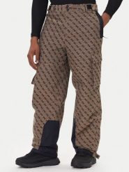 Guess Spodnie narciarskie M5BB77 WF182 Brązowy Regular Fit. Brązowe spodnie sportowe męskie Guess, m, z aplikacjami, z syntetyku, narciarskie. Za 1,219.00 zł.