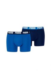Bokserki męskie Puma Everyday Basic 2p. Białe bokserki męskie Puma, bez wzorów, z bawełny. Za 76.99 zł.