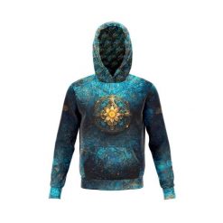 Bluza kangurka sportowa z kapturem unisex wygodna ART MANDALA. Niebieskie bluzy damskie JUST HERO, l, bez wzorów, z dzianiny, sportowe, bez ramiączek, z kapturem. Za 179.00 zł.