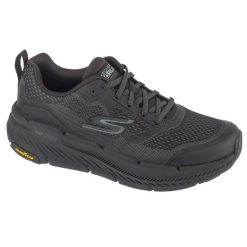 Buty do biegania męskie, Max Cushioning Premier 2.0. Czarne buty sportowe męskie Skechers, bez wzorów, bez zapięcia, do biegania. Za 449.99 zł.