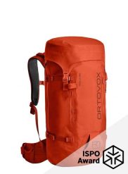 Plecak alpinistyczny Ortovox Peak 40 Dry - orange. Brązowe plecaki męskie ORTOVOX, bez wzorów, z materiału. Za 1,330.99 zł.
