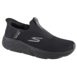 Buty do chodzenia męskie Skechers Max Cushioning Advantageous. Czarne buty sportowe męskie Skechers, bez wzorów, bez zapięcia, trekkingowe. Za 429.99 zł.