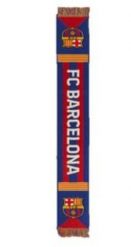 FC Barcelona szalik kibica Scarf N40 wielokolorowy. Niebieskie szaliki męskie FC BARCELONA, bez wzorów, z materiału. Za 79.42 zł.