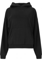 Bluza damska z kapturem Athlecia Ruthie. Czarne bluzy damskie Athlecia, bez wzorów, z bawełny, eleganckie, bez ramiączek, z kapturem. Za 190.00 zł.