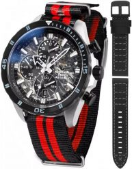 Zegarek męski Vostok Europe 6S10-320E693N czarny. Czarne zegarki męskie Vostok Europe, bez wzorów. Za 5,853.41 zł.