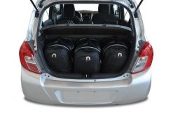 Torby Do Bagażnika Suzuki Celerio 2014-2019 3Szt Kjust. Czarne torby podróżne damskie KJUST, bez wzorów, z kauczuku. Za 711.00 zł.