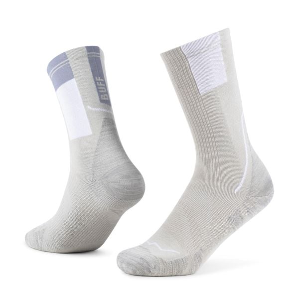 Skarpetki Buff COOLNET® CREW SOCK CC DESERT M. Brązowe skarpetki damskie Buff, bez wzorów, z poliamidu. Za 109.90 zł.