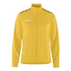 Bluza damska Craft Squad Go. Żółte bluzy damskie Craft, bez wzorów, sportowe, bez ramiączek, bez kaptura. Za 165.50 zł.