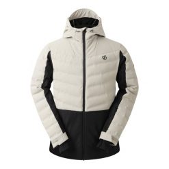 Męska Kurtka Narciarska Ollie III. Czarne kurtki sportowe męskie Dare 2B, m, bez wzorów, bez kaptura, narciarskie. Za 327.99 zł.