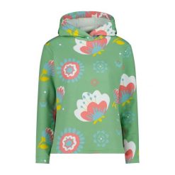 Damska bluza z kapturem CMP. Czerwone bluzy damskie CMP, uniwersalny, bez wzorów, z materiału, sportowe, bez ramiączek, z kapturem. Za 282.20 zł.