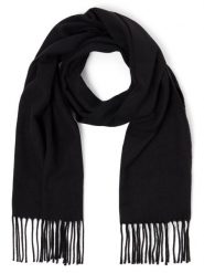 HUGO Szalik z domieszką wełny Kobiety czarny, ONE SIZE. Czarne szaliki damskie Hugo, bez wzorów, z wełny. Za 319.95 zł.