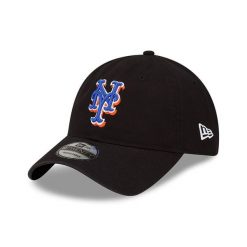 Czapka z daszkiem New Era MLB New York Mets. Czarne czapki damskie New Era, bez wzorów, casualowe. Za 177.00 zł.