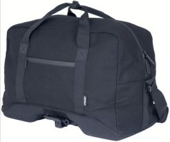 System - Torba na bagażnik „Metro Duffle”. Czarne torby na ramię męskie ATRAN VELO, z gumy, na ramię. Za 335.50 zł.