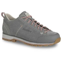 Buty trekkingowe damskie Dolomite Cinquantaquattro Low EVO. Szare obuwie trekkingowe damskie Dolomite, z materiału, bez zapięcia. Za 617.75 zł.