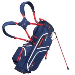 Mizuno BR DX Wodoodporna torba golfowa Torba stojąca NIEBIESKA. Czerwone torby na ramię męskie Mizuno, z gumy, na ramię, duże. Za 1,364.63 zł.