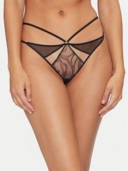 Chantelle Stringi Ester Manas C019G0 Czarny. Czarne majtki damskie Chantelle, z syntetyku. Za 139.99 zł.