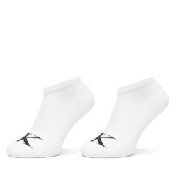 Skarpety krótkie Calvin Klein. Białe skarpety męskie Calvin Klein, bez wzorów. Za 49.99 zł.