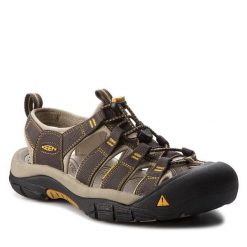 Sandały Keen. Szare buty sportowe męskie Keen, bez wzorów, bez zapięcia. Za 319.99 zł.