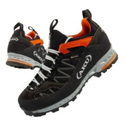 Buty trekkingowe damskie Aku Tengu Low Gore-tex. Czarne obuwie trekkingowe damskie Aku, z gore-texu, bez zapięcia. Za 641.29 zł.