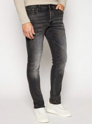 Jack & Jones Jeansy Glenn Original 12159030 Szary Slim Fit. Szare jeansy męskie Jack & Jones, z bawełny. Za 199.99 zł.