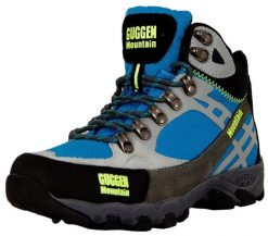 Damskie buty turystyczne outdoorowe. Zielone obuwie trekkingowe damskie GUGGEN MOUNTAIN, z materiału, bez zapięcia. Za 249.48 zł.
